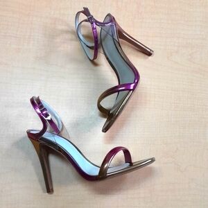 SCHUTZ Skye  High Vinyl  Stiletto Heels Size 8.5